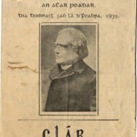 Cuirm Ceoil Cuimhneachain An tAthar Peadar - 5/2/1939