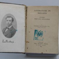 Literature in Ireland (Thomas MacDonagh ) - Dublin 1916