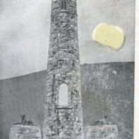 Postcard of Gen. Liam Lynch Memorial